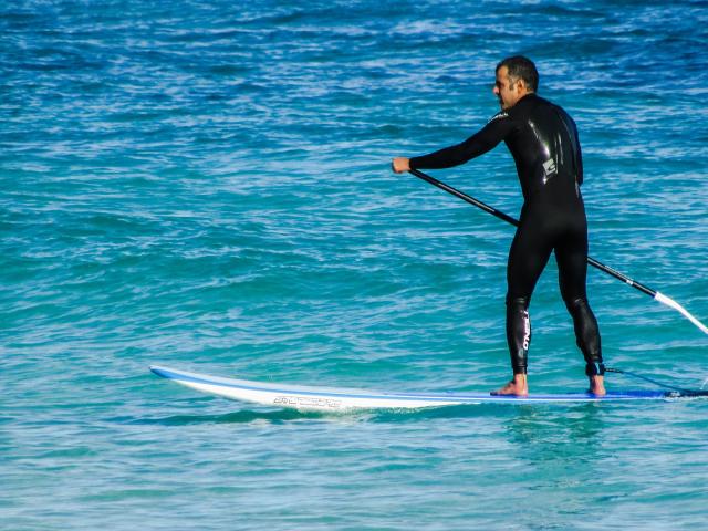 Paddle en mer