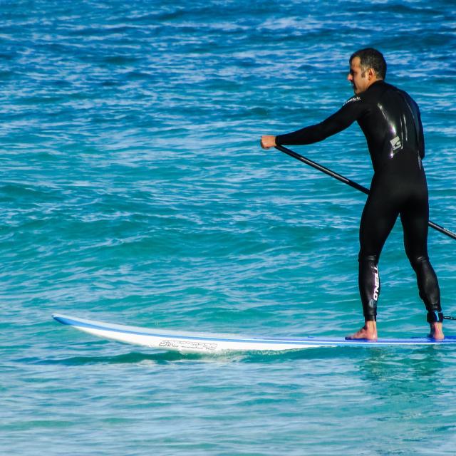 Paddle en mer