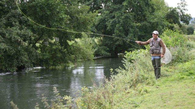 Beauchamps Pêcheurs à La Mouche Gilles Targat