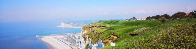 Le Treport Vue Du Haut Des Falaises Mer 5@sasha Claire Mai 2019