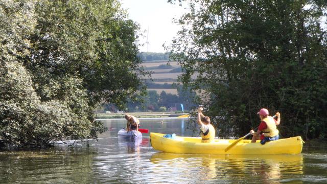 Canoë-Kayak sur la base de plein air de Gamaches