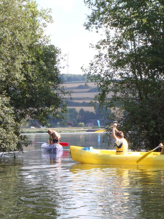 Canoë-Kayak sur la base de plein air de Gamaches