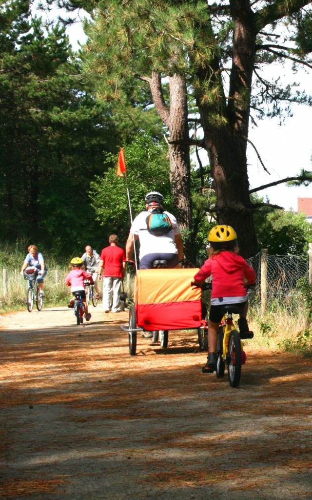 Sortie vélo en famille