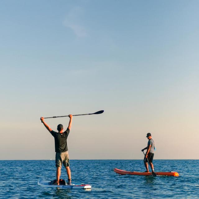 Paddle en mer