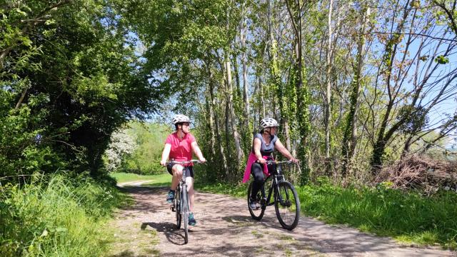 Gamaches, balade à vélo autour de l'étang