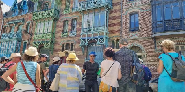 Visite guidée de Mers-les-Bains, le Quartier Balnéaire