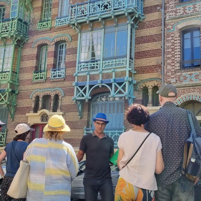 Visite guidée de Mers-les-Bains, le Quartier Balnéaire