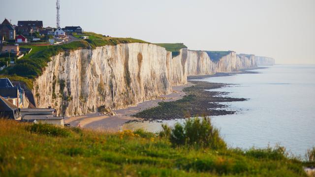 Ault Vue Generale Falaises