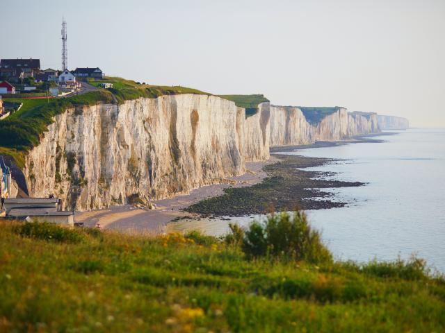 Ault Vue Generale Falaises