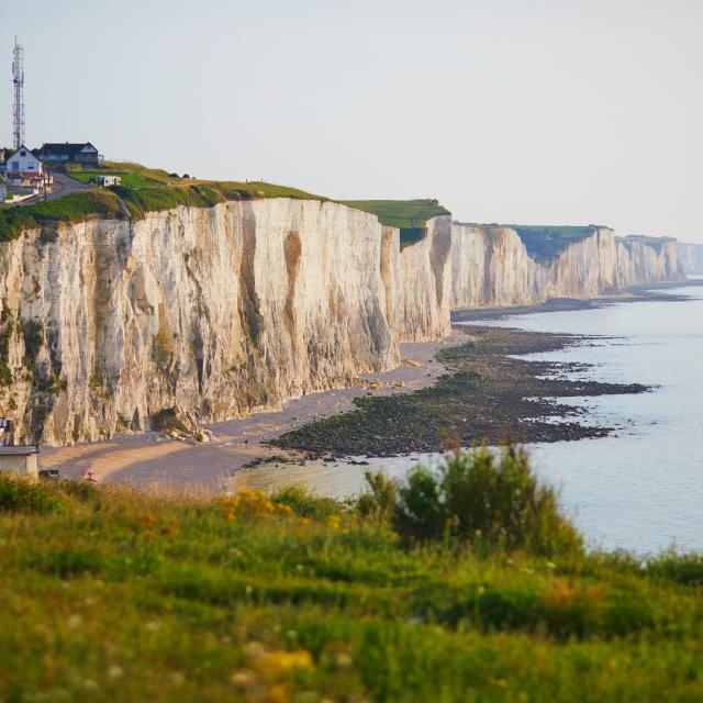 Ault Vue Generale Falaises