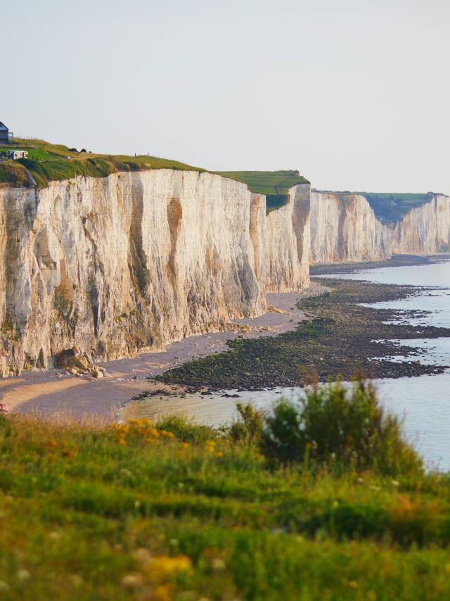 Ault Vue Generale Falaises