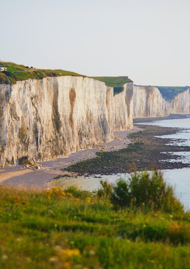 Ault Vue Generale Falaises