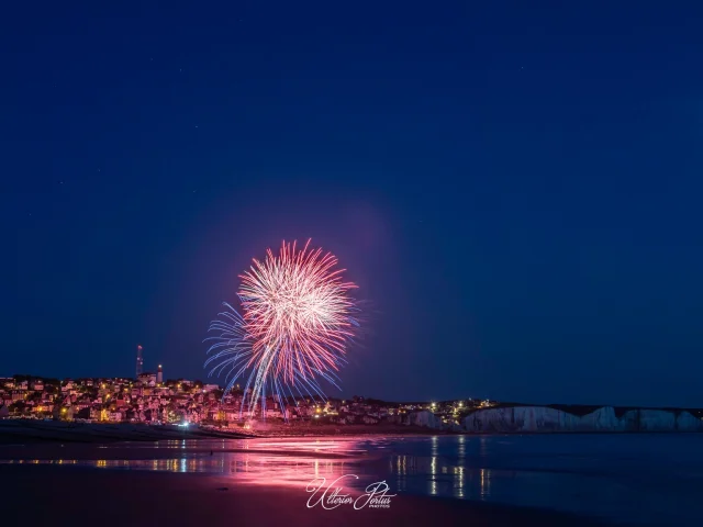 Ault - Feux d'artifices plage 2024