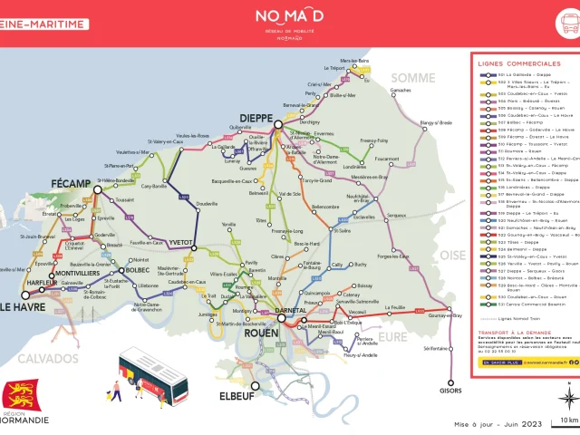 Plan Réseau Nomad 76 2023