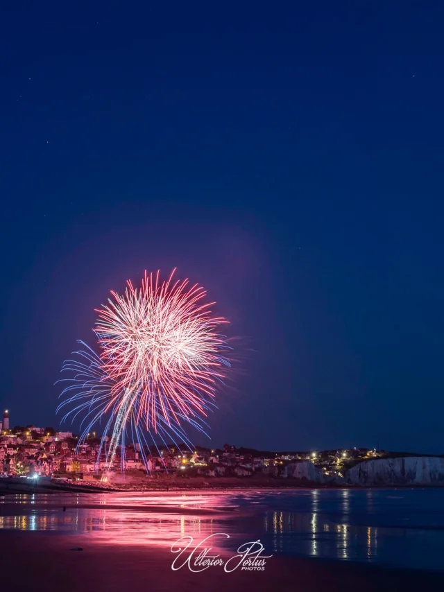 Ault - Feux d'artifices plage 2024